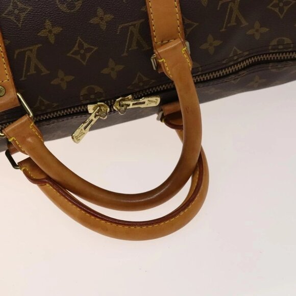 LOUIS VUITTON Monogram Keepall Bandouliere 50 Boston Bag - Picture 8 of 16